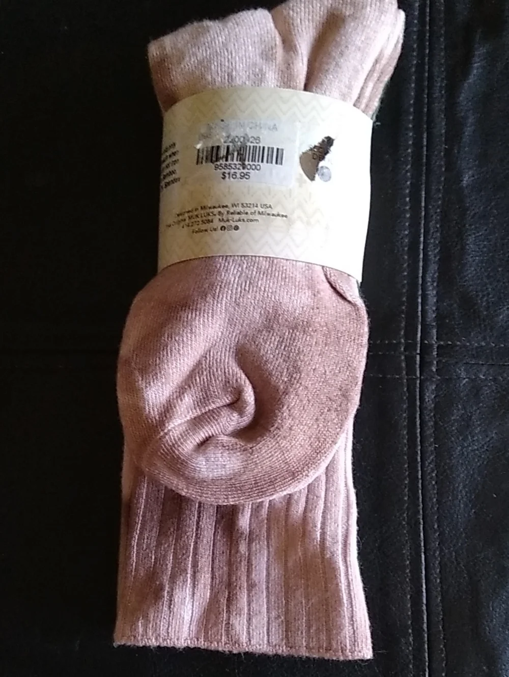 Boot Socks - Green & Pink (2-Pack)